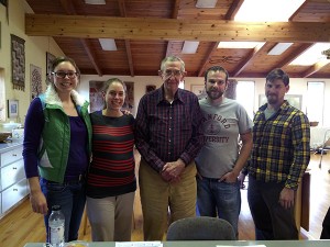 Megan, Jessica, Bob, Nik and Lars