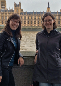 Katie (left) and Suzanne (right).